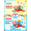 Jeu gonflable de saut d'obstacles avec obstacles, panier de basketball, piscine et auvent de balles, et château gonflable avec ventilateur