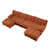 Chenille orange
