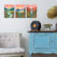 3 Piece Wrapped Canvas Wall Art