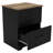 Arkia 23.7" H 2-Drawer Manufactured Wood Nightstand-116376152-119165722