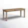 Carveth 44'' Wide Herringbone Solid Wood Rustic Style Dining & Entryway Bench