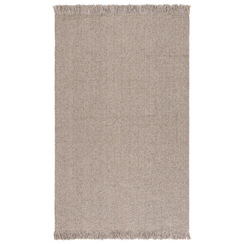 Tapis naturel en fibre naturelle 842 beige, Rectangulaire 3 pi x 5 pi