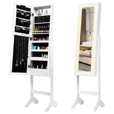 Roeline Freestanding Jewelry Armoire