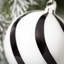 3 Piece Striped Finial Ornament Set