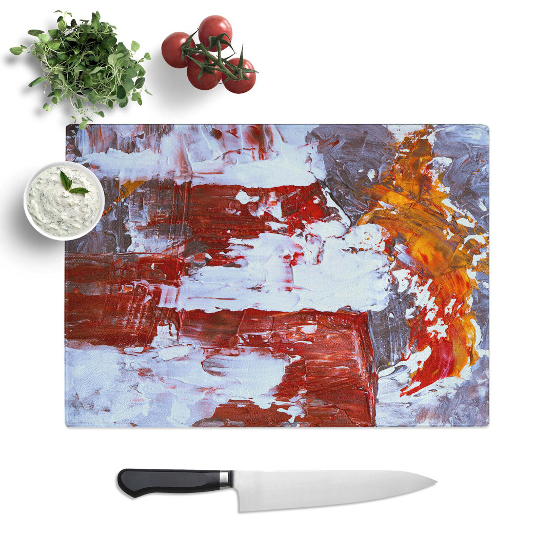 Tempered Glass Art Painting Vol.45 Chopping Board