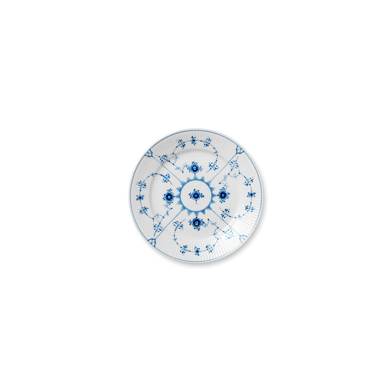Royal Copenhagen Blue Fluted Plain 8.6614" Salad or Dessert Plate