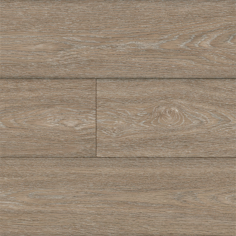 WaterTek 6mm Thick 7.09'' W x 60'' L Oak Vinyl Plank, Linen Wisp