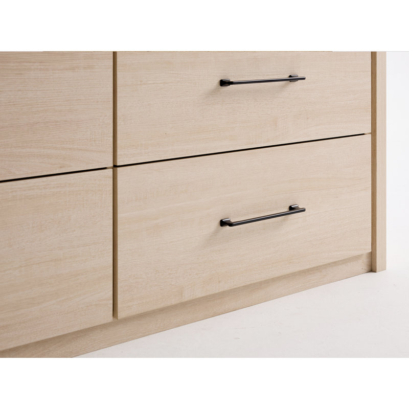 Commode Winslet, Ivoire / blanc / noir
