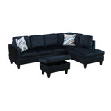 3 - Piece Upholstered Sectional