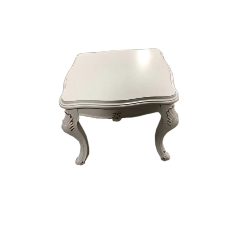 Pescara Solid Wood Top End Table
