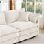 130.7 Inch Beige Chenille Modular Sectional Sofa - 4-Seater U-Shaped Cloud Couch With Movable Ottoman, DIY Combination For Living Room-600689429