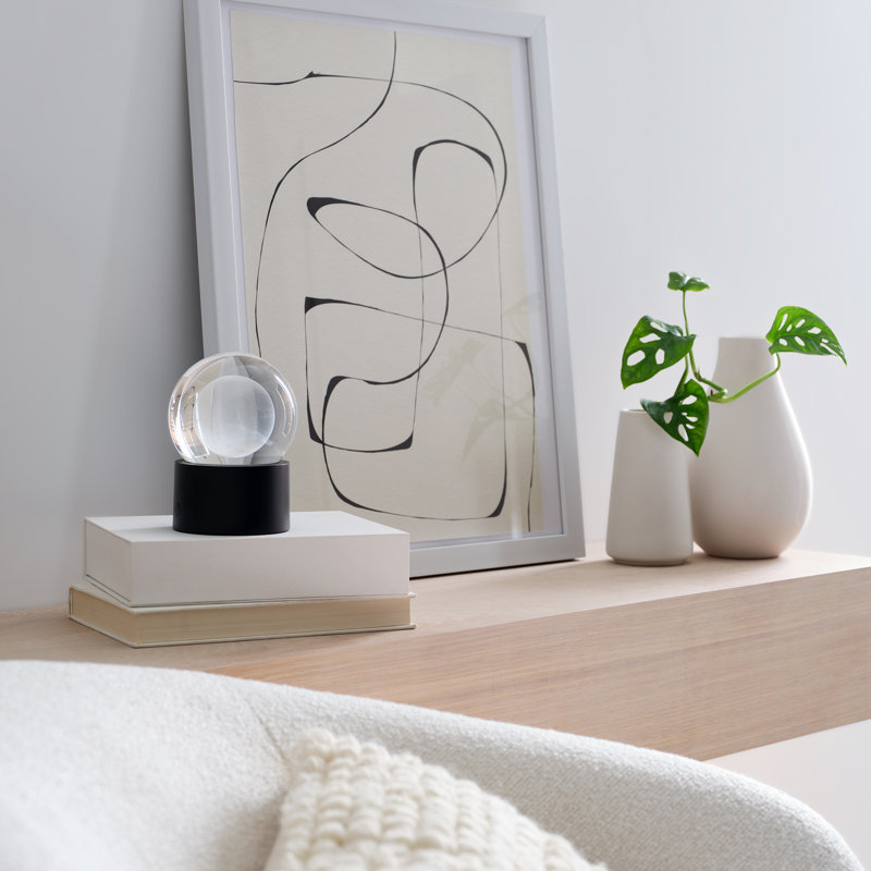 Mina Accent Rechargeable Table Lamp, Matte White