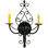 Fleur De Lis 2 - Light Candle Wall Light