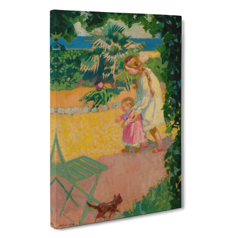 First Steps by Maurice Denis - Wrapped Canvas, 76cm H x 50cm W x 3cm D