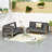 X-Back Left -Right Corner Bench Set