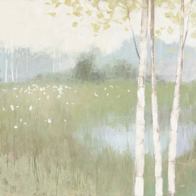 Spring Fling II Cool Crop by Julia Purinton - Wrapped Canvas Painting