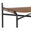 Upholstered Stool with Metal Frame-1897826138