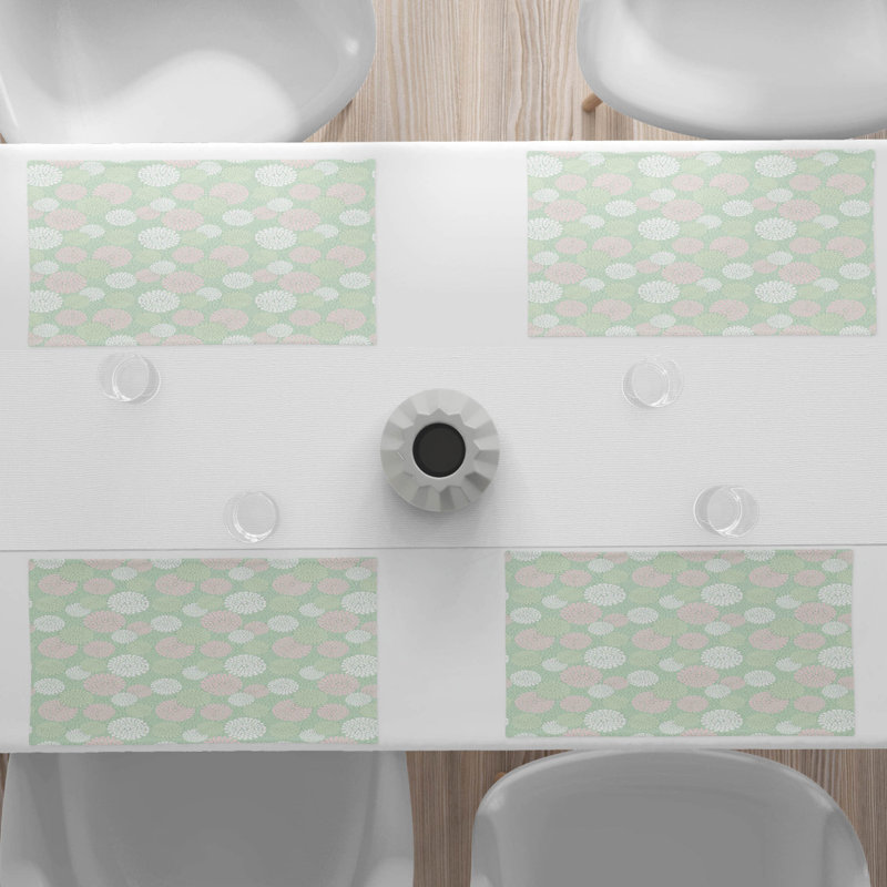 Polyester Geometric Rectangle Placemat