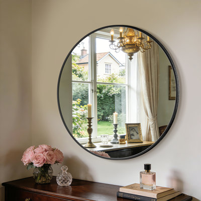Grand miroir mural Ebern Designs