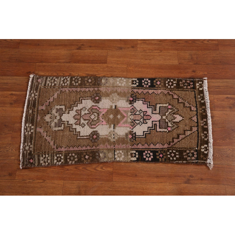 Tapis décoratif brun Anatolian