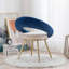 Chaise d'appoint en velours 26,3 po Henia-1906402265