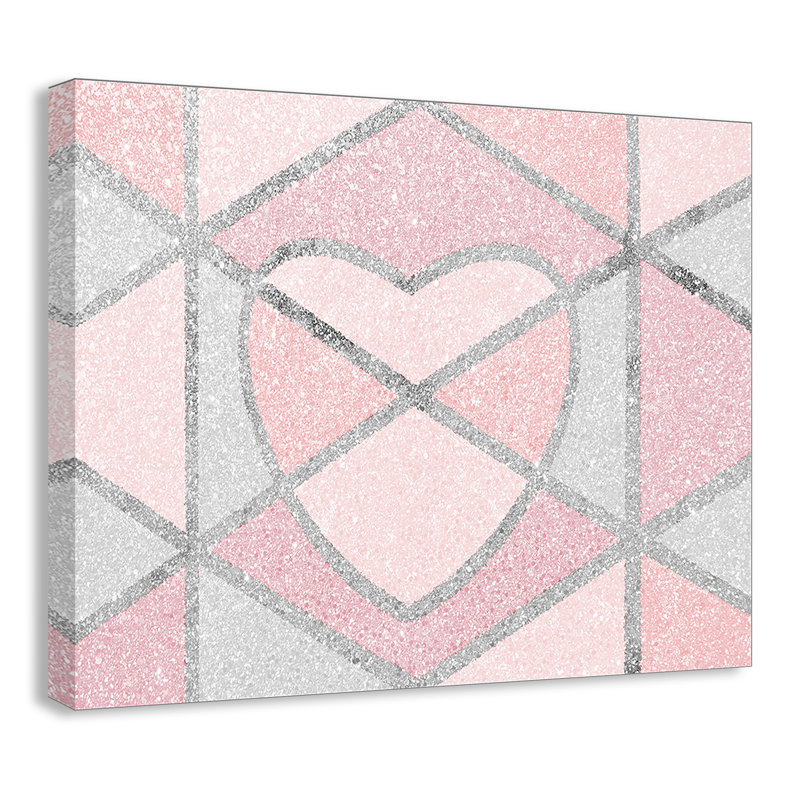 Décoration murale Se segmented Emotion 1, pour enfants, H 11 po x l 14 po x P 1,5 po, Canevas