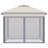 Easy Setup Steel Pop-up Canopy With Netting For Outdoor Parties, Garden Shade, And Patio Relaxation