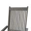 Chaise de patio inclinable