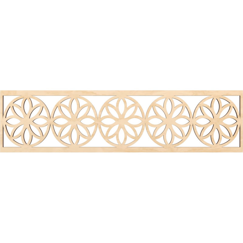 Moulure Blume, Bouleau, H 12 po x l 47 po x P 0,375 po
