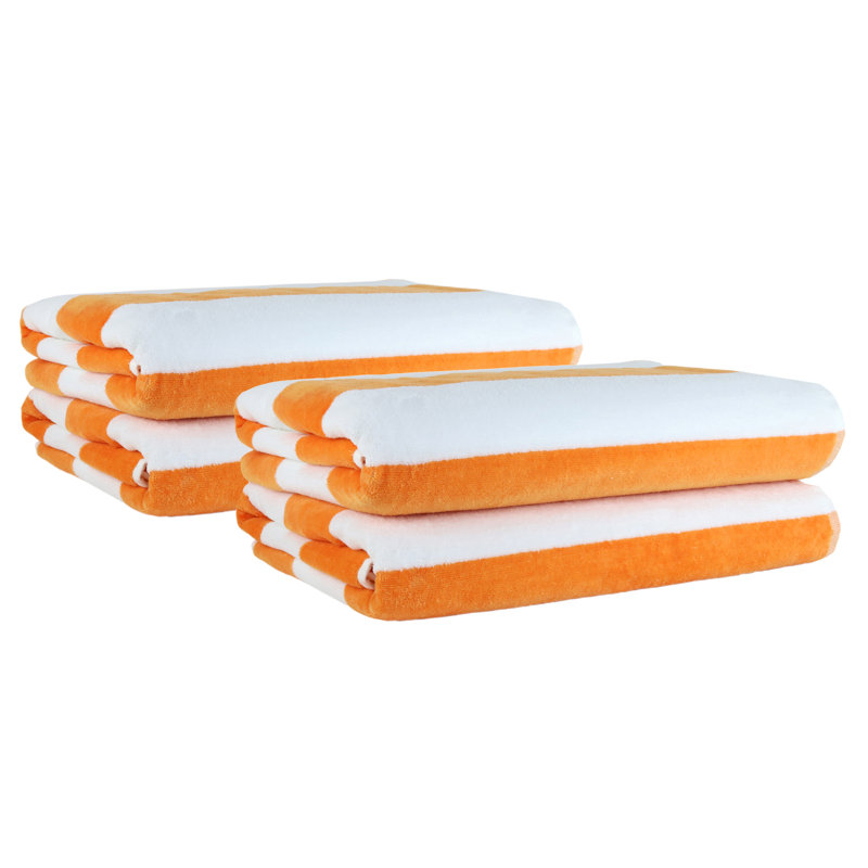 Lightweight Beach Towel, Yellow/Orange