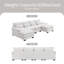 Canapé modulaire 3 pièces rembourré-404332981