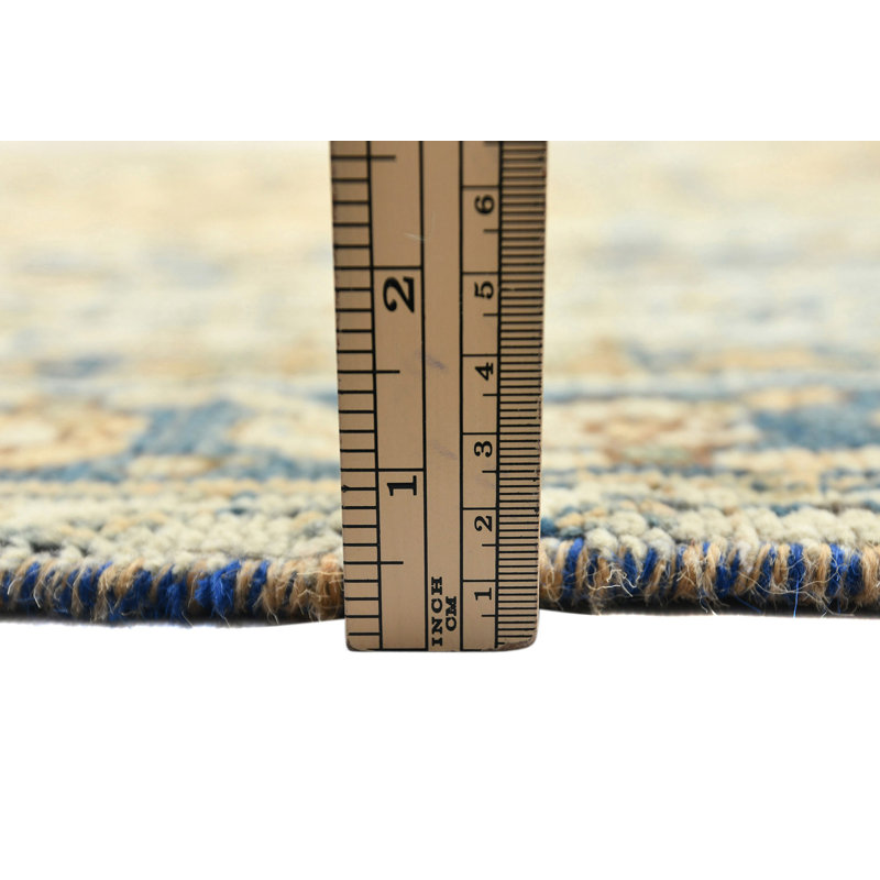 Tapis oriental rétro semi-antique fait à la main 8X11