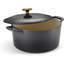 Cocotte en fonte émaillée avec couvercle-108715189-108715190