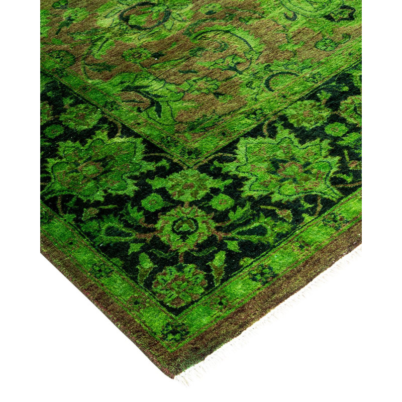 Fine Vibrance One-of-a-Kind 4' 1" X 6' 6" Hand Knotted Area Rug