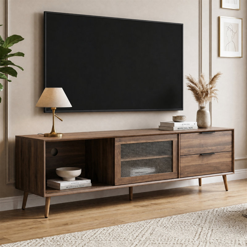Meuble télé 70,8 po Modern pour téléviseur de 80 po