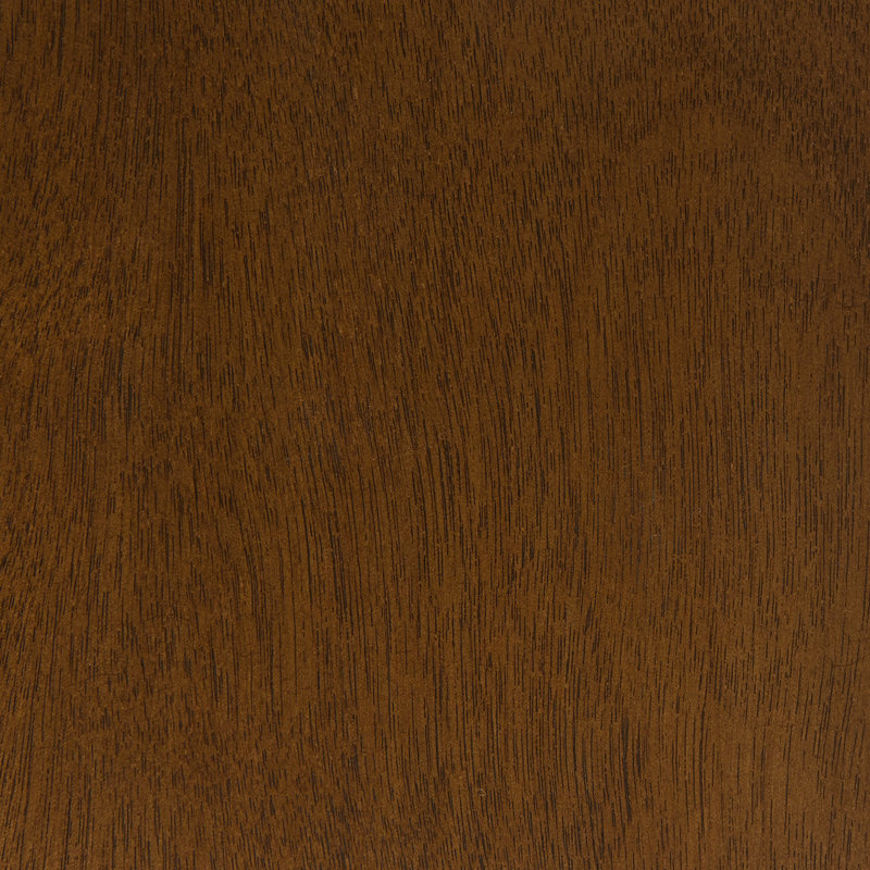 Medium Brown and White Rubberwood Writing Desk with Drawers