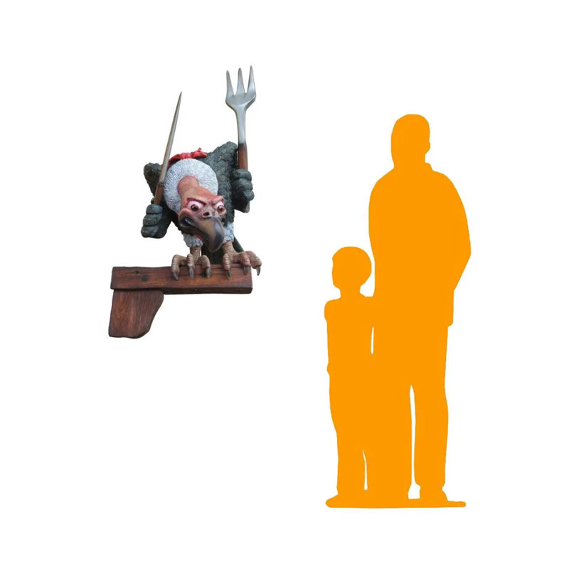Comic Vulture Life Size Resin Statue
