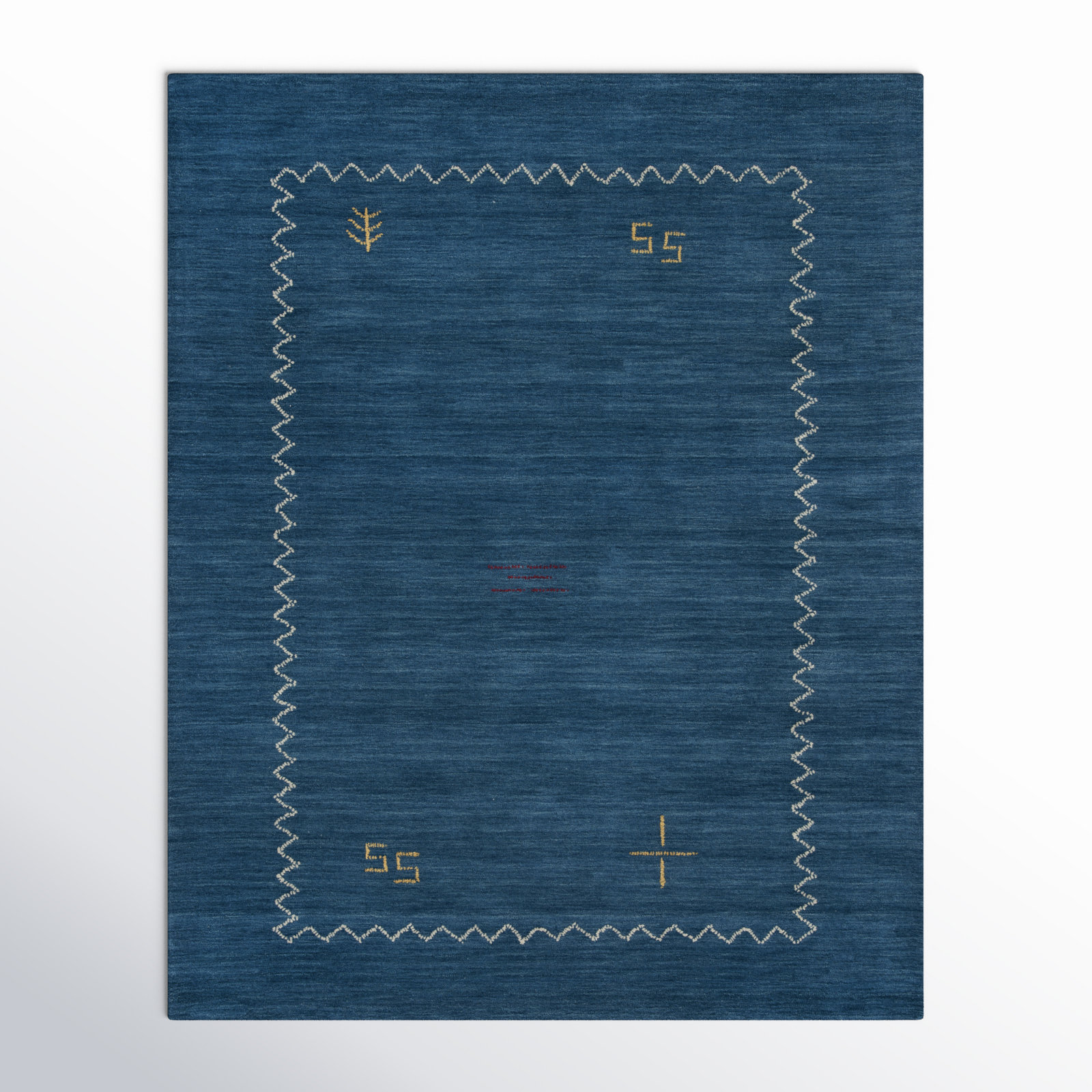Danforth Hand-Woven Flatweave Wool Area Rug, Rectangle 8' x 10'