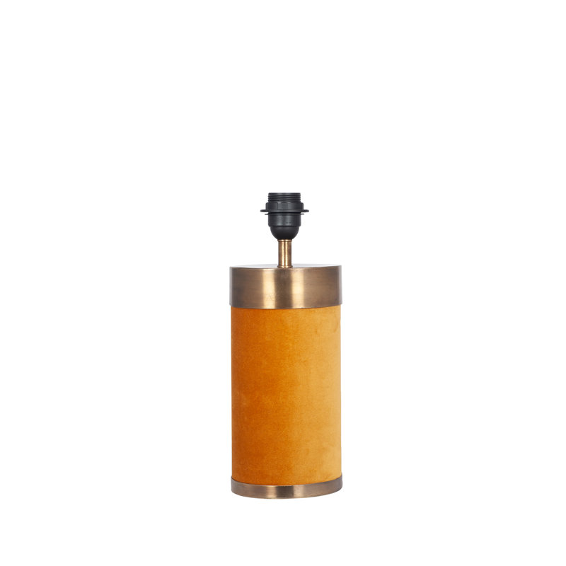 Mebane Metal Lamp Base Lamp, Mustard