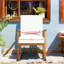 Chaise de jardin en bois Grindstaff
