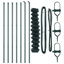 Vidaxl Chain Link Fence With Posts Steel-116797810-116797812