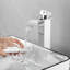 Robinet de lavabo vasque à poignée simple avec drain-115242058