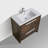 Berroa 35.5'' Single Bathroom Vanity with Plastic Top