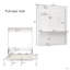 Lit escamotable, lit escamotable avec armoire Combo-315483065