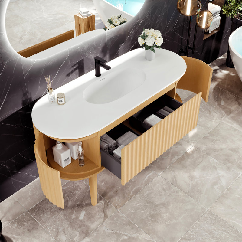 Meuble-lavabo simple 55 po Haven