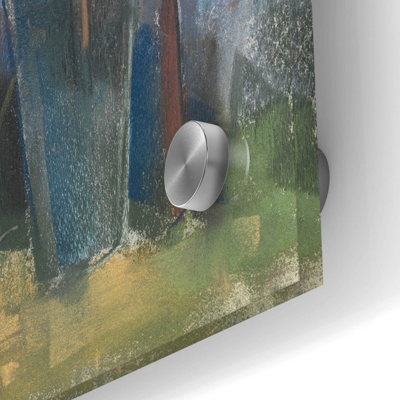 «Window With Geraniums» par Carol Rowan, H 24 po x l 36 po x P 0,2 po