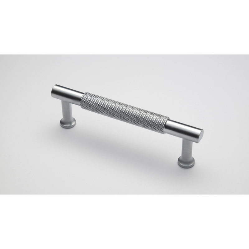 Pamplona 9.6 cm centre Bar Handle, Polished Silver