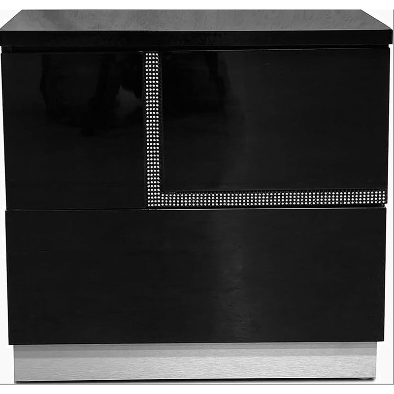 Table de chevet 2 tiroirs Modern