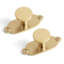 Poignée champignon 1,14 po de diamètre avec plaque arrière (G013)-119262484