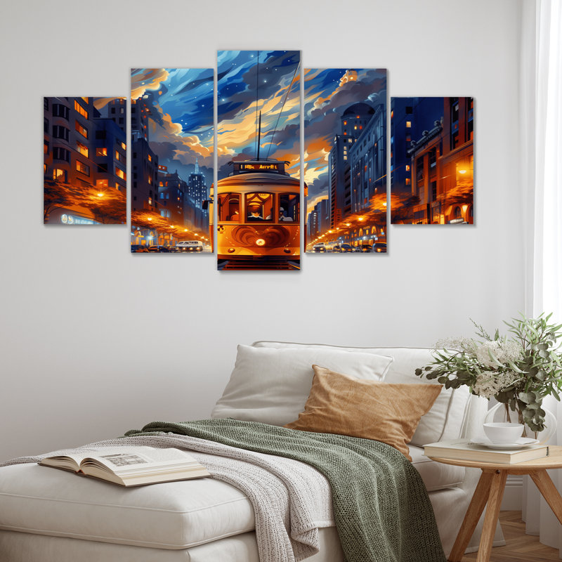 Solal - ensemble d'art mural City Buildings